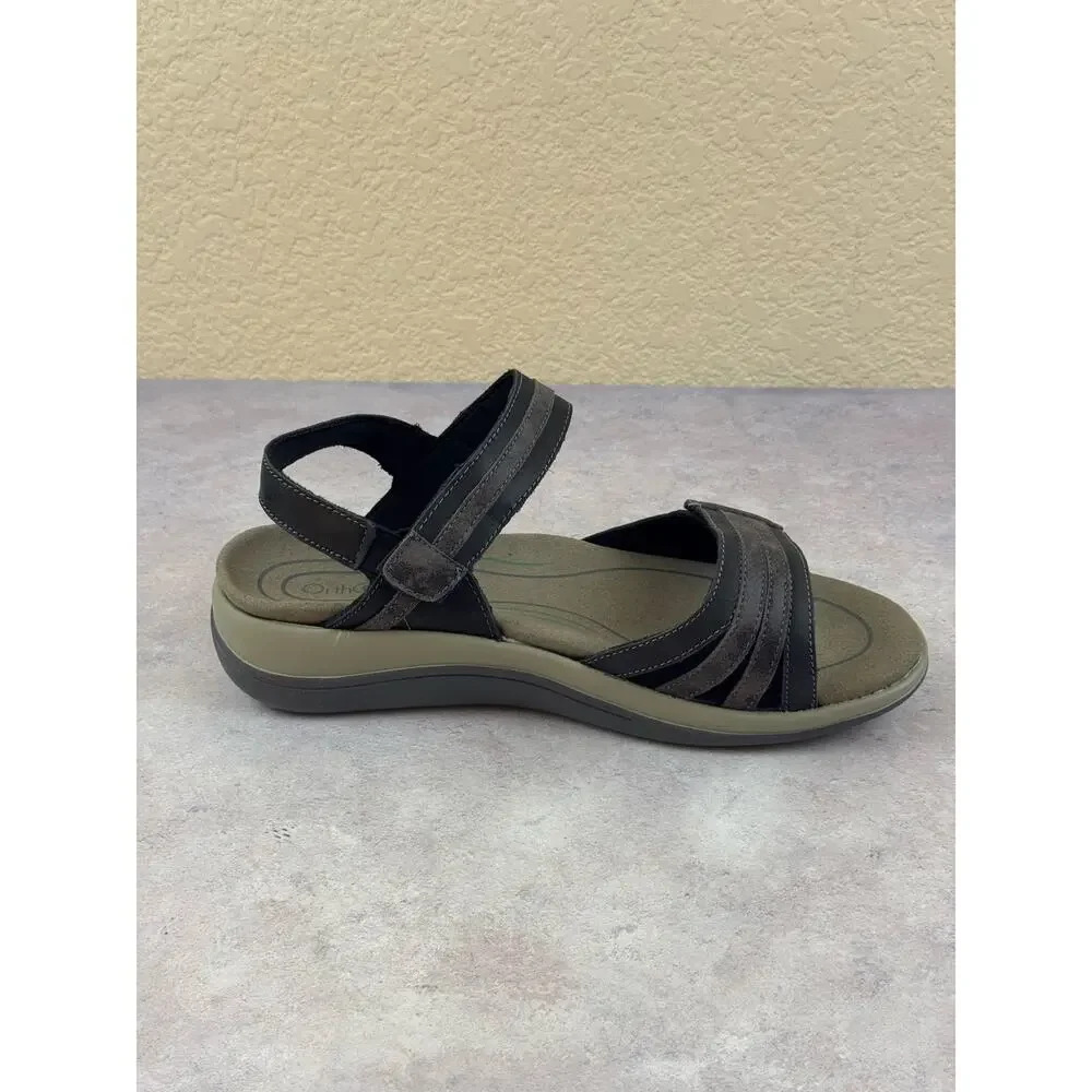 Orthofeet Malibu 937 Sandals Women’s Size 10 D WIDE Support Adjustable10 Wide